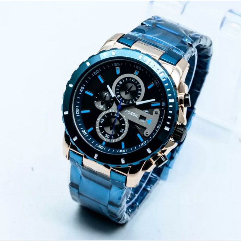 TRENDINGGGGG Jam Tangan Jam Tangan Analog Stainliss Steel Jam Tangan Pria Rantai