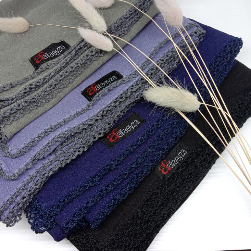 PASHMINA CROCHET EMBRIODERY / PICOT DIAMOND STRETCH-3