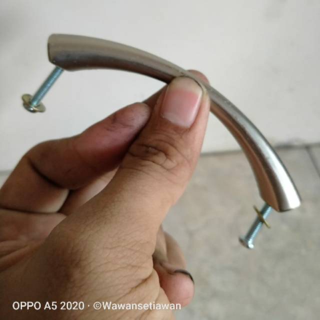 Handle / Tarikan Laci Gagang Lemari Rumah Kuningan Antik Murah 11.5cm