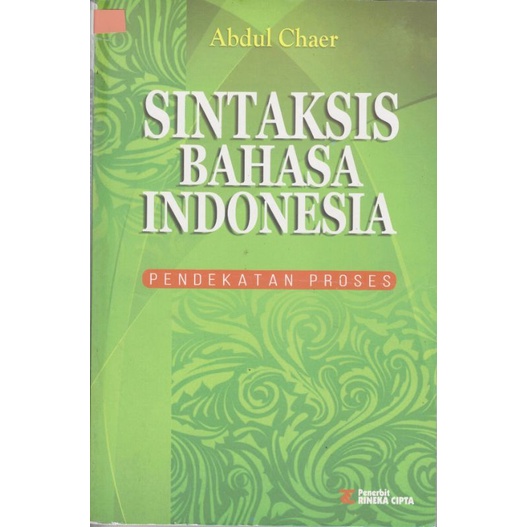 Sintaksis Bahasa Indonesia Pendekatan Proses Abdul Chaer-0