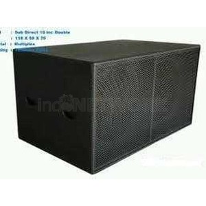 Box Speaker 18 Subwoofer Dobel Direct Bass Shopee Indonesia