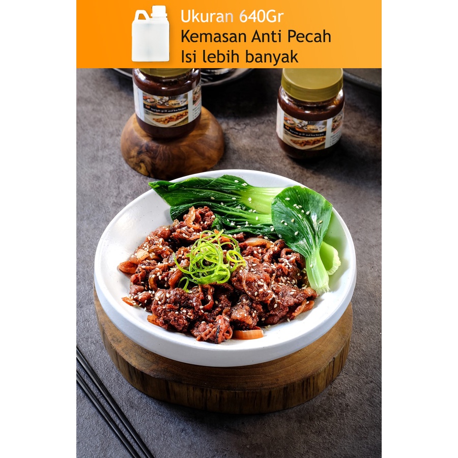 

Kemasan Anti Pecah - Bumbu Korean BBQ Premium 640gr merk Tomyam Family