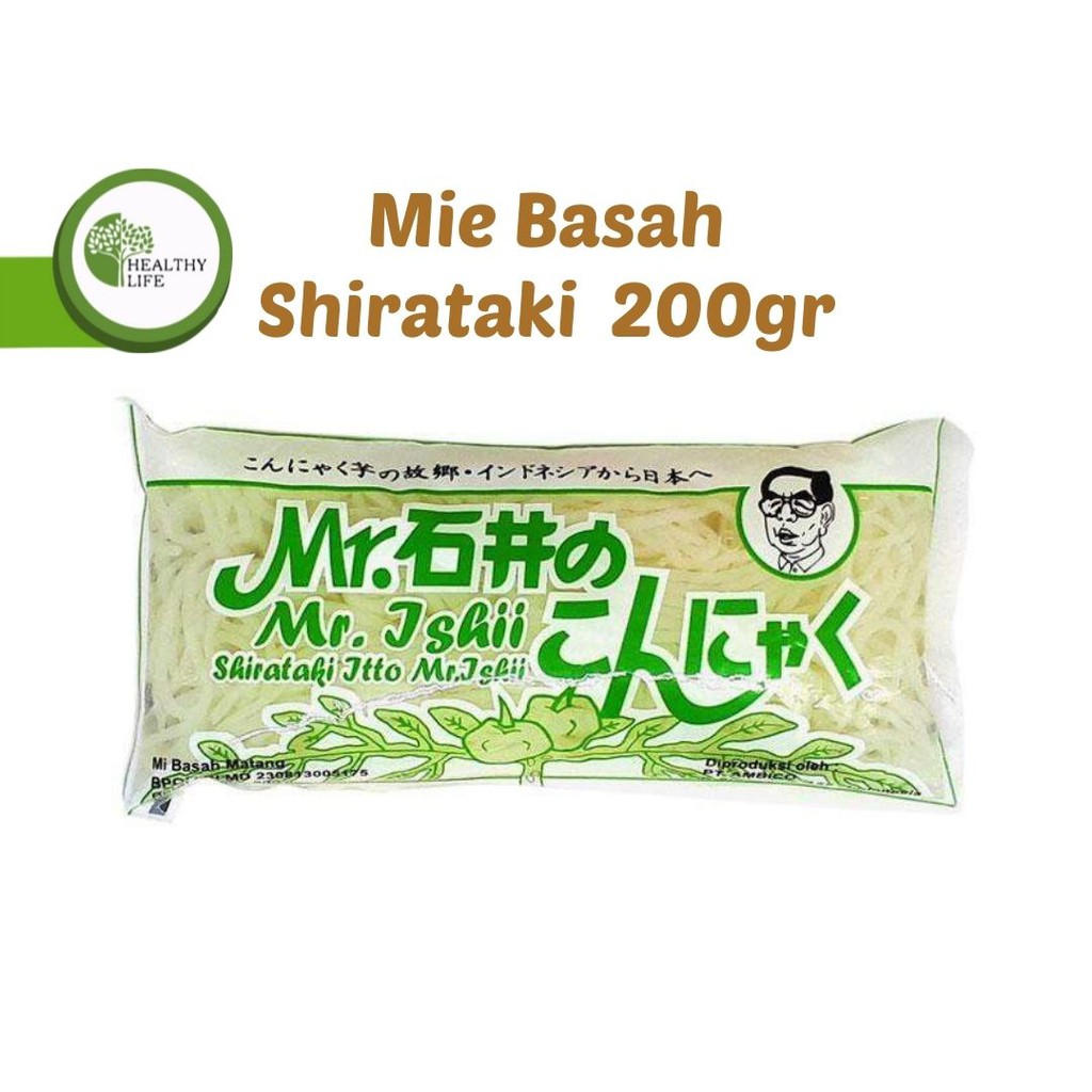 Mie Shirataki Basah Wet Shirataki Noodle 200gr Cocok Untuk Diet Keto Shopee Indonesia