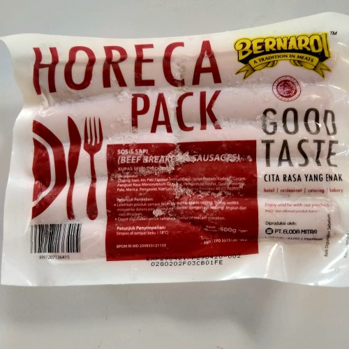 

Bernardi Horeca Sosis Sapi 500 gr