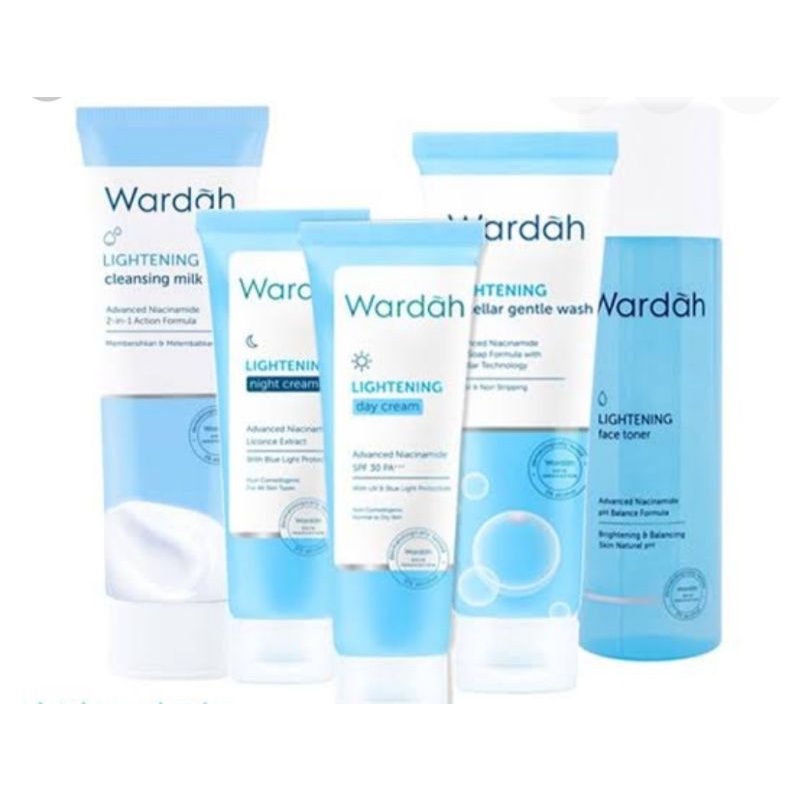 Wardah Lightening Facial Wash Series