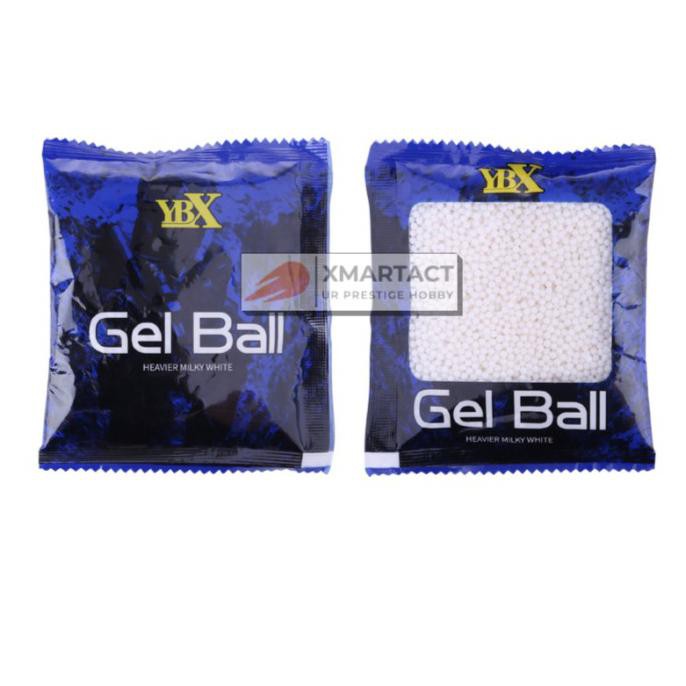 Ready Peluru Wgg 7Mm-8Mm Milky White Harder Water Gel Blaster Water Beads