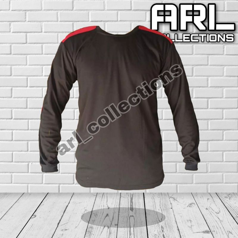 Kaos panjang hitam / kaos deker / kaos lengan panjang