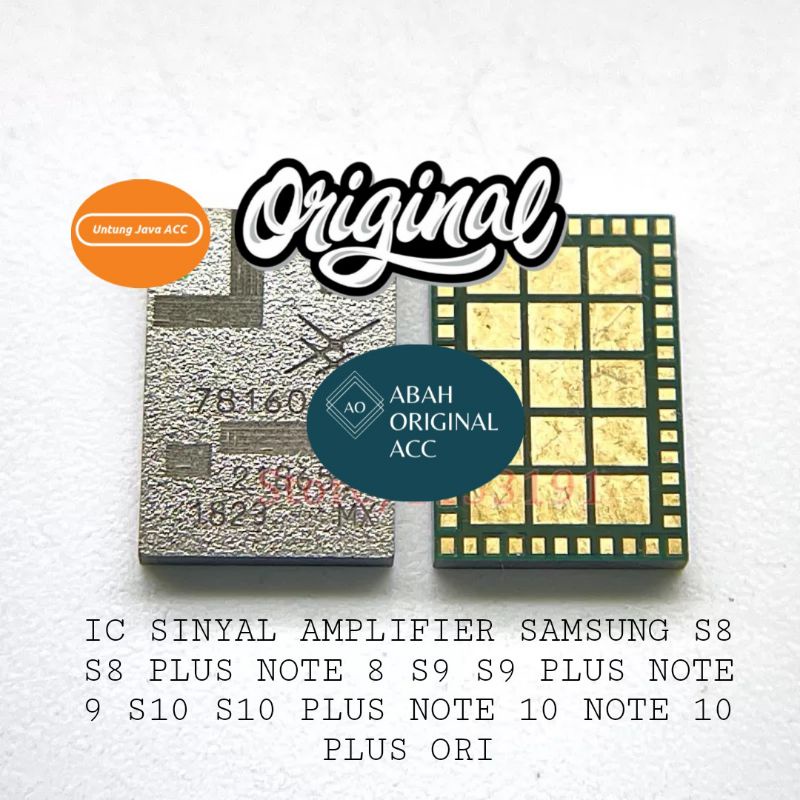 IC PA IC AMPLIFIER IC SINYAL SAMSUNG S8 /S8 PLUS / NOTE 8/ NOTE 8 PLUS / S9 / S9 PLUS/ NOTE 9/ NOTE 