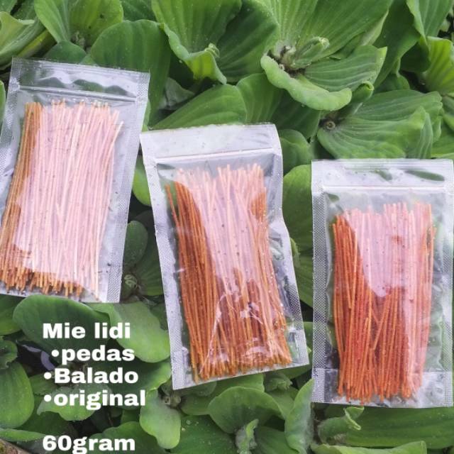 

Mie lidi 60gram