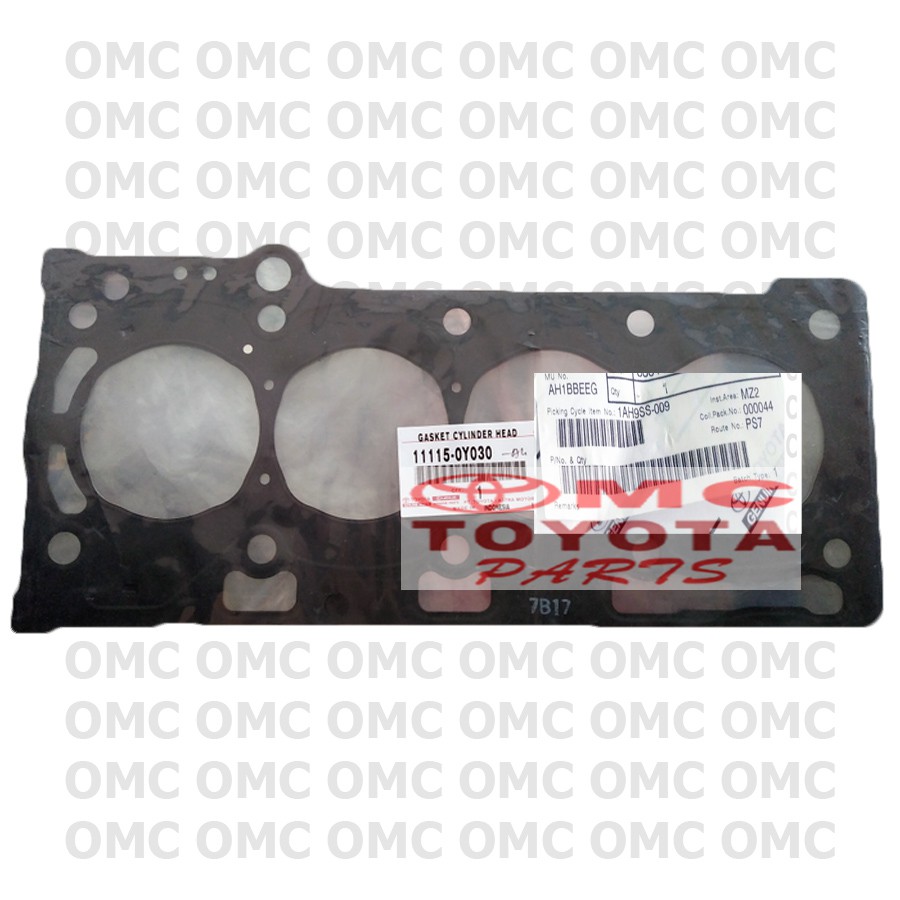 Paking Packing Gasket Cylinder Head Avanza Rush Agya Yaris Sienta Vios 11115-0Y030