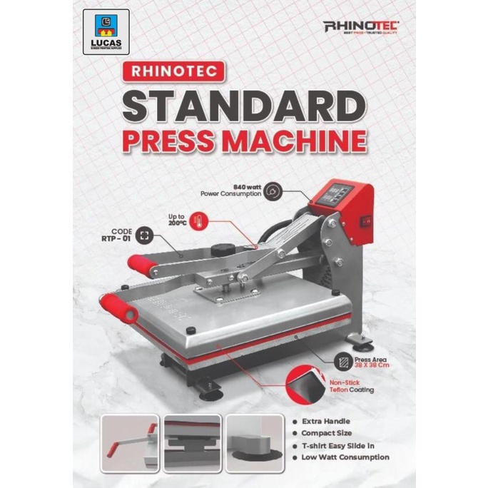 ><><><] Rhinotec Machine Press / Mesin Press RTP-01N
