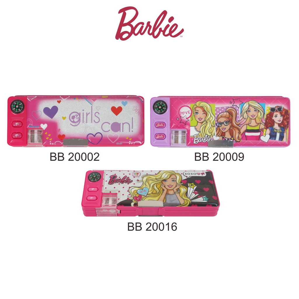 

BARBIE Tempat Pensil Magnet / Magnetic Vinyl Pencil Case / Tepak Pensil Magnet / Tempat Alat Tulis Ori