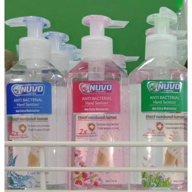 harga nuvo hand sanitizer 250ml