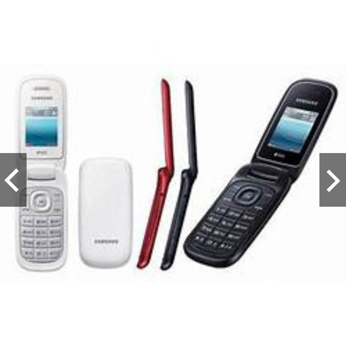 Samsung Hp NEW E 1272 hp murah hanphone murah Merah Rose Gold-1