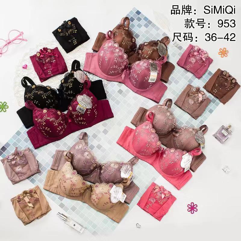 SIMIQI SET BRA CELANA DALAM 953 | SETELAN DALAMAN SIZE 36.38.40.42