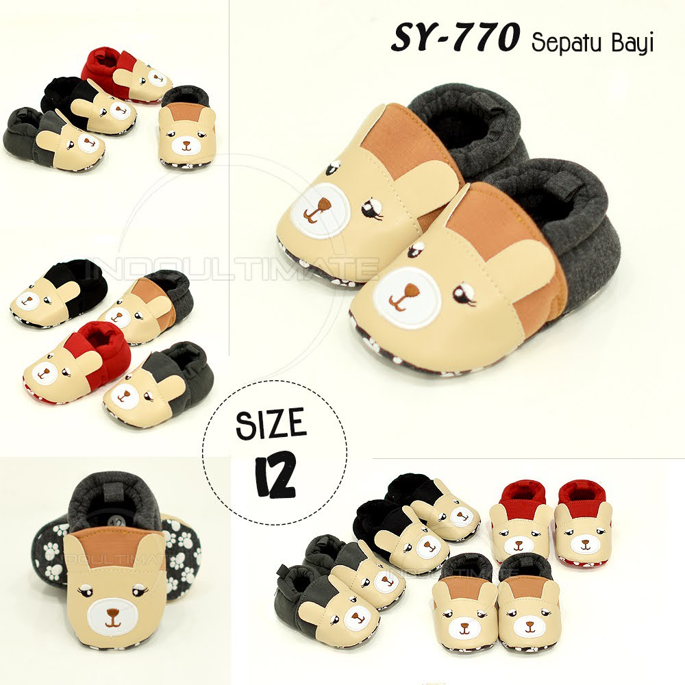 Sepatu Anak Bayi Prewalker DOLLY CUTE SHOES  Import ZOO Sepatu Bayi Kartun SY-770