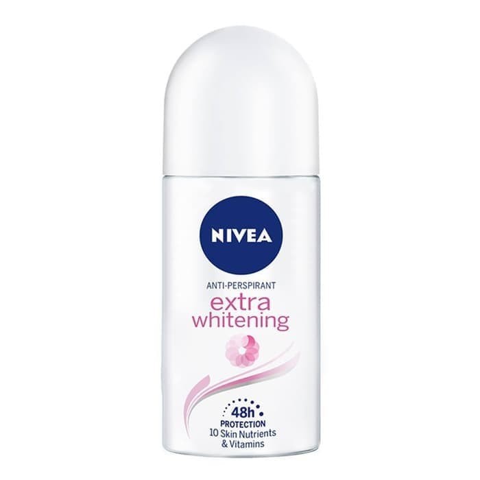 NIVEA Deodorant Extra Whitening Roll On - 50 ml