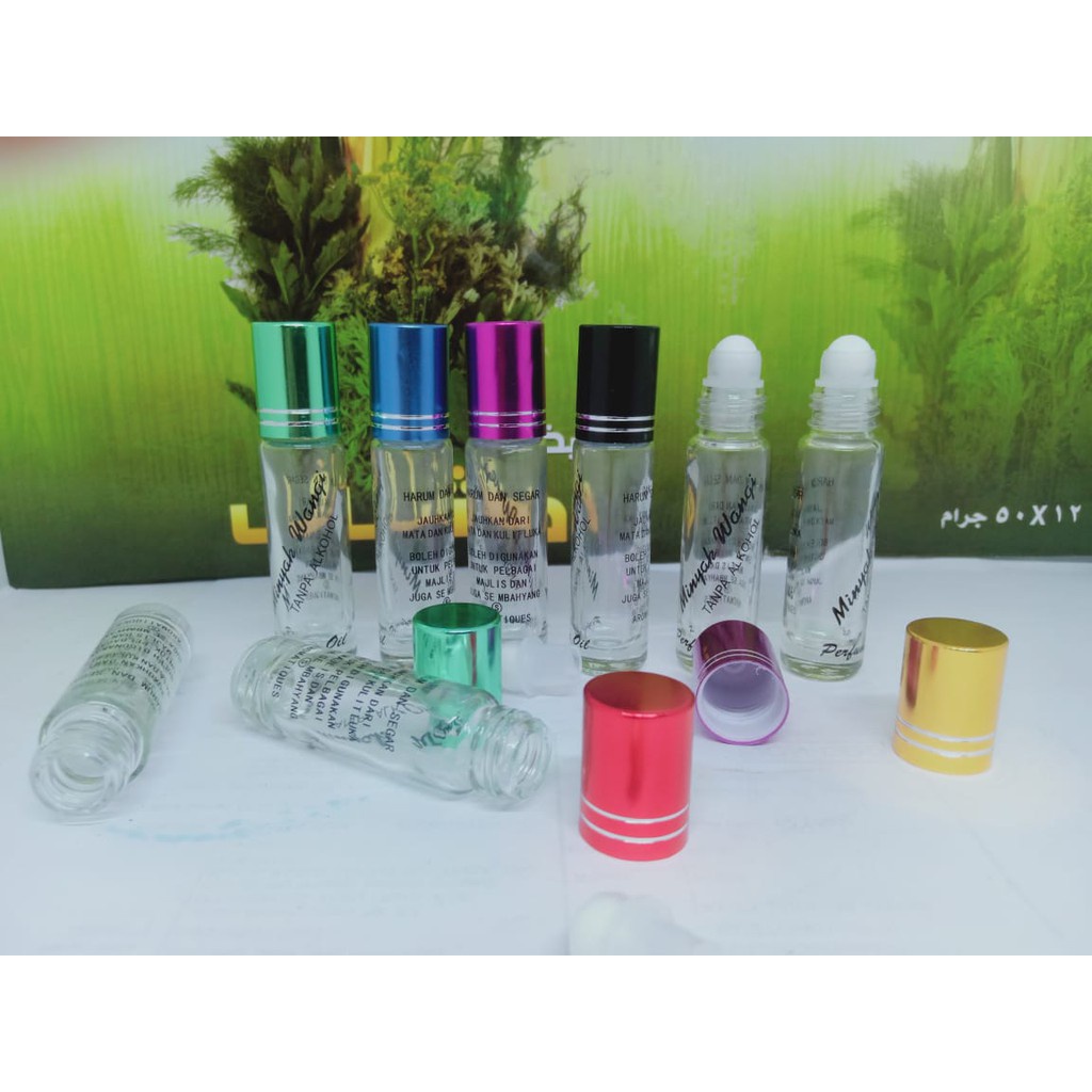 BOTOL ROLL ON 8 ML MALAISIA