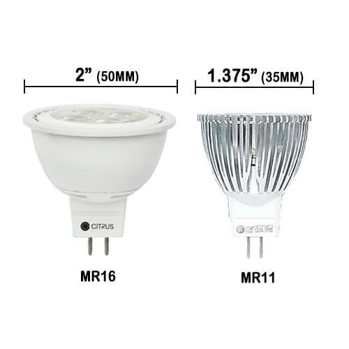 Citrus LED Halogen MR11 3W Putih Lampu Bohlam LED MR11 3 Watt CDL