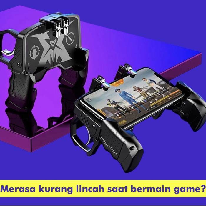 K21 Free Fire Gamepad game pad Universal Tahan Lama