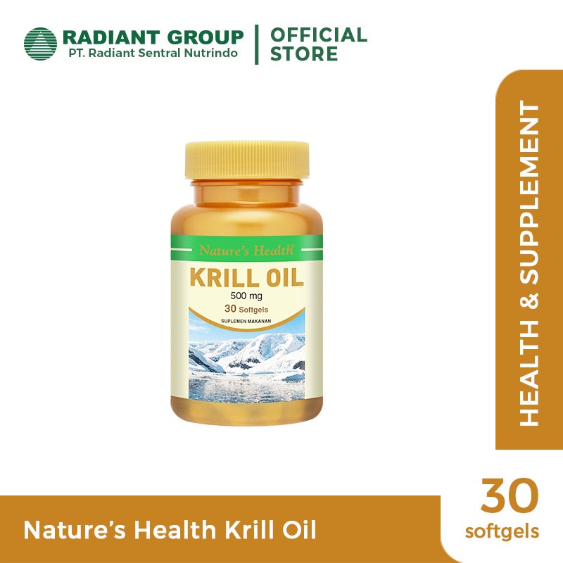 Natures Health Krill Oil 500 Mg