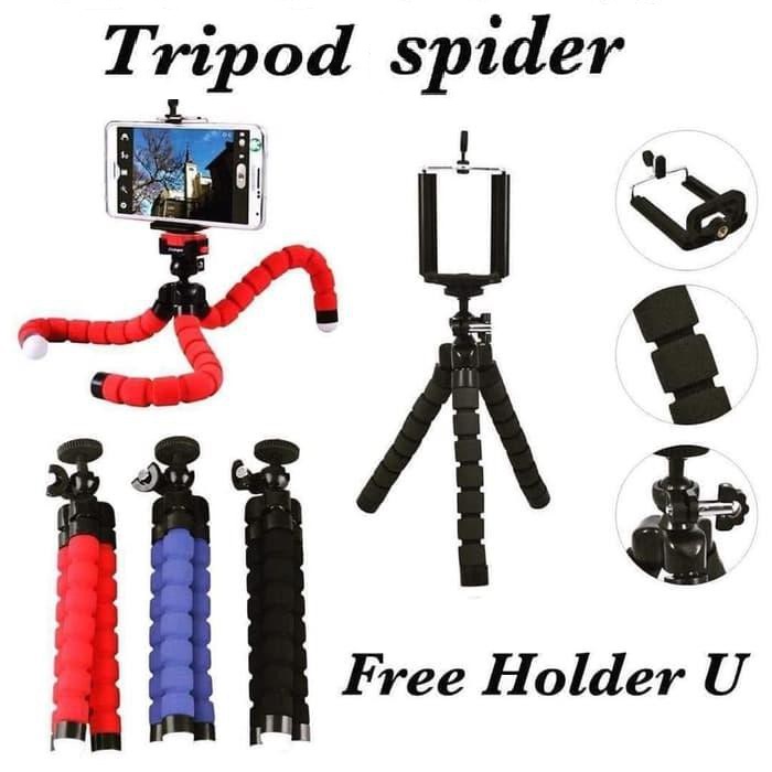 Tripod Mini Spider Octopus Mobile Phone Holder Camera