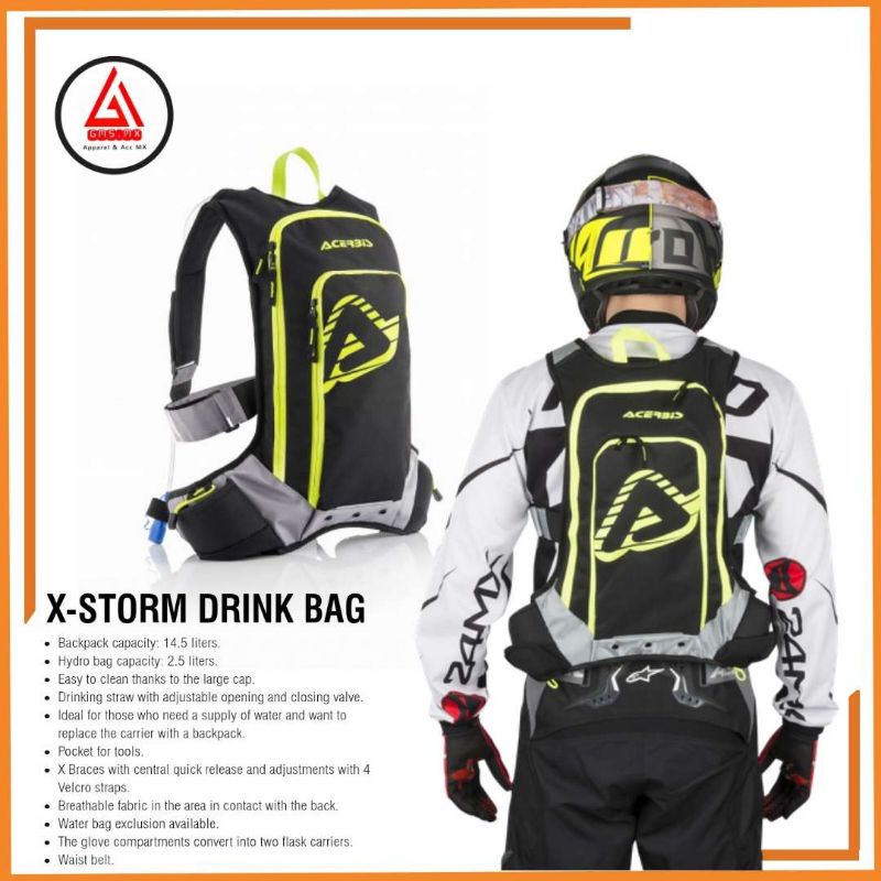 HYDRO BAG ACERBIS XSTROME, TAS HYDRO ACERBIS, TAS ACERBIS