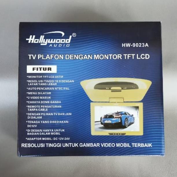 Ready Stock Tv Plafon 9" 9,In 9 " In Inch Inchi Dengan Monitor Tft Lcd