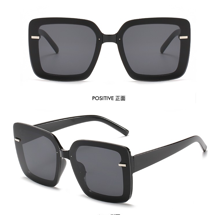 X 2020 Kacamata Hitam Retro Vintage Frame Besar Untuk Wanita