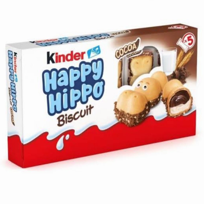 

COKELAT- KINDER HAPPY HIPPO ( 5 PCS ) -COKELAT.