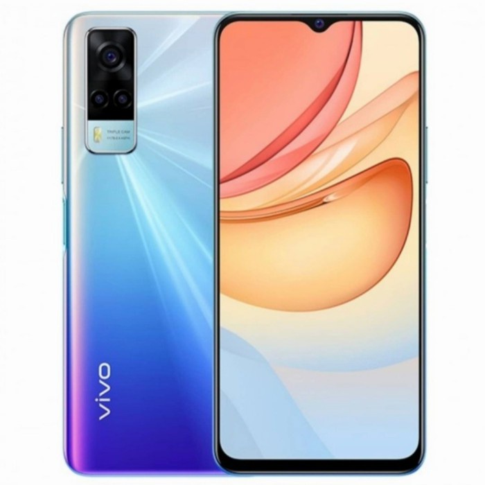 HP VIVO Y53s 8/128 GB - VIVO Y 53 s RAM 8GB ROM 128GB GARANSI RESMI - Deep Sea Blue-3