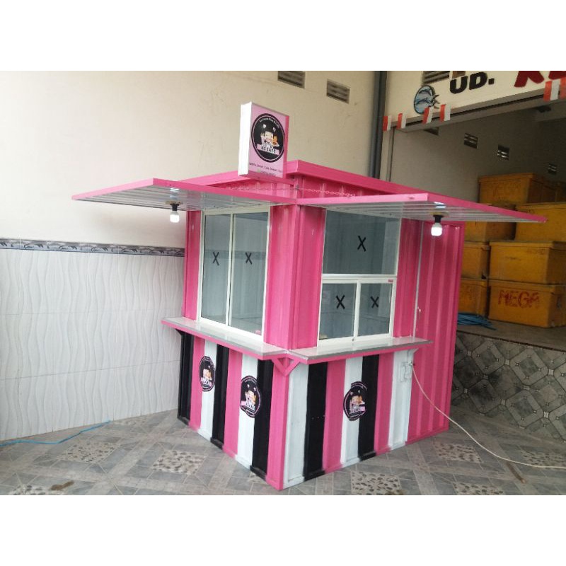 Booth Semi Kontainer Paling Murah Se Indonesia Raya By CV. RAJAKARYA 2 Kokoh, Manis, Harga Terjangka