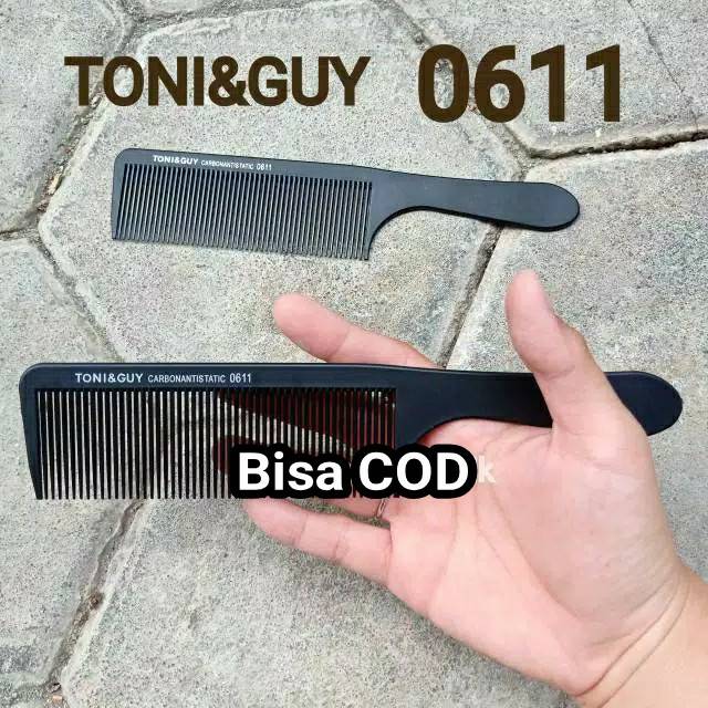 Sisir rambut rata. Sisir barber