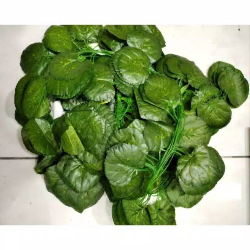 daun rambat mangkok besar/ Daun artificial/ daun plastik