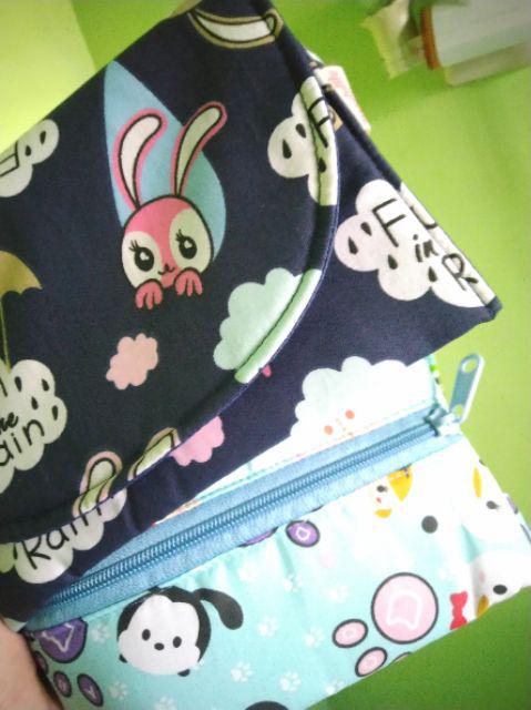 Dompet Multifungsi Serbaguna Isi Pensil Uang Tissue | Tempat Tissue