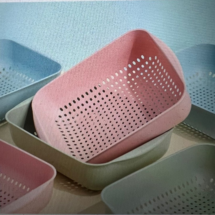 EM Baskom Saringan Plastik Serbaguna