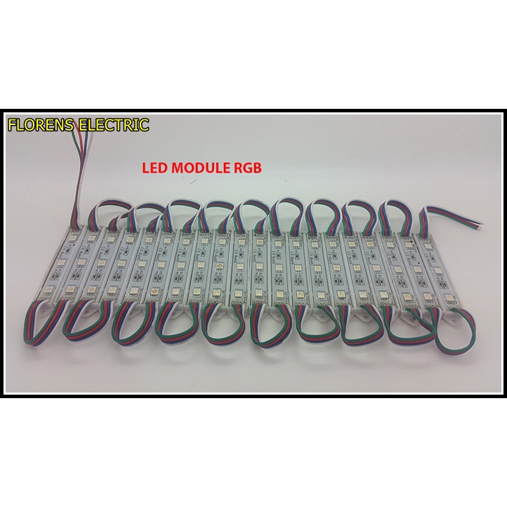 Cahaya RGB Super Bright waterproof SMD 5050 LED light module