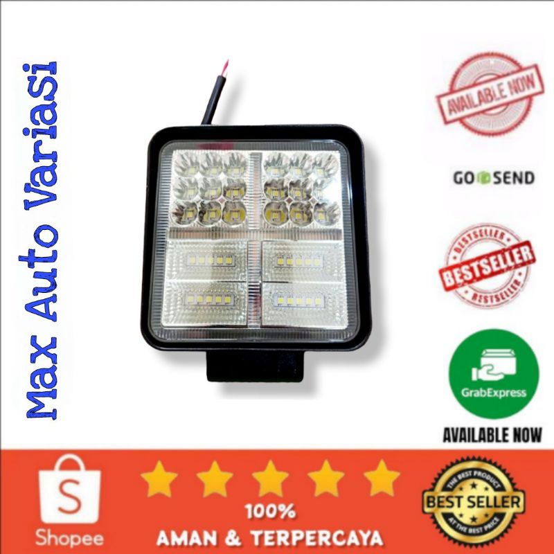 Foglamp Lampu Sorot Kotak 38 LED SIFCO