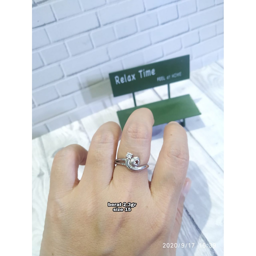 CINCIN SNAIL MATA PERAK ASLI S925 KODE CD052