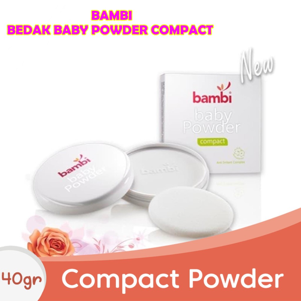 BEDAK BAMBI BABY POWDER COMPACT 40GR