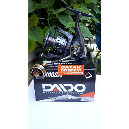 Fishing Reel Ril Rill Rel Rell Katrol Kerekan Spinning Pancing Daido Daimos spin Power Handle 2000