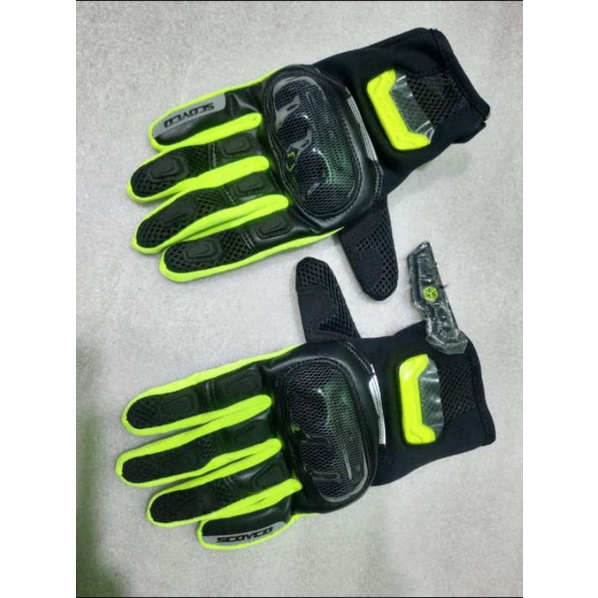 Scoyco MC64-2 Gloves - Sarung Tangan MC 64 2 support Touch screen karbon 642 mc64