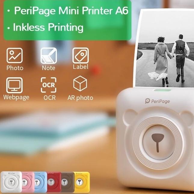 

Peripage Mini Pocket Wireless Bt Thermal Printer Picture Photo Label M Ubeystore