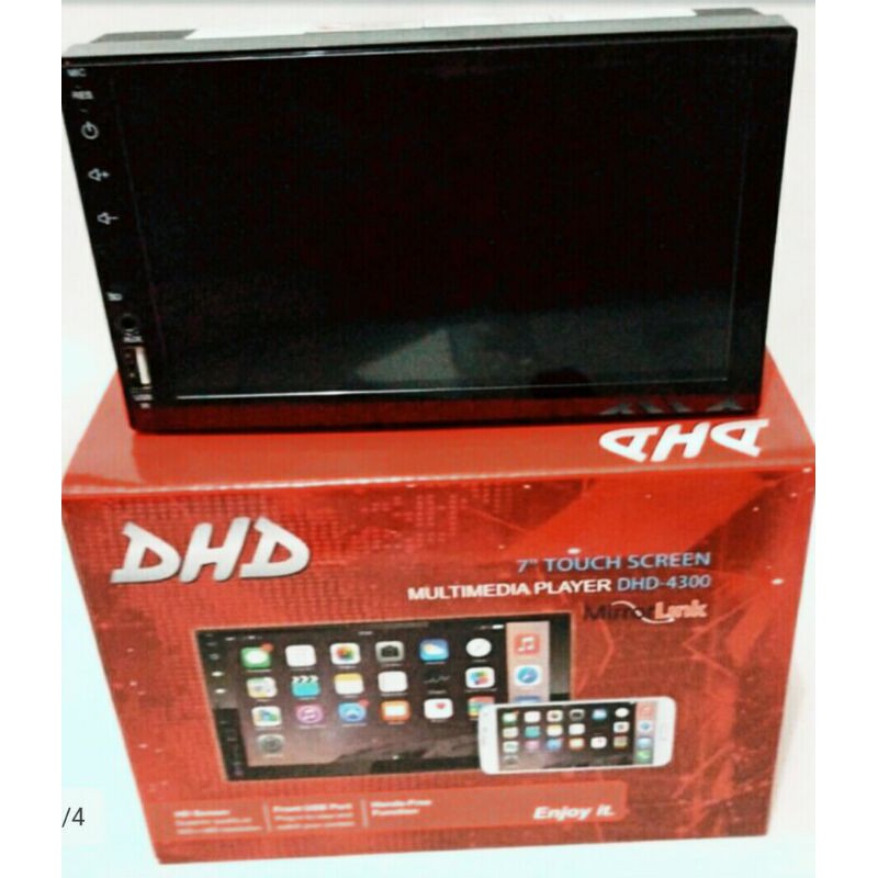 Head Unit Deckless DHD 4300 7 inch Mirrorlink