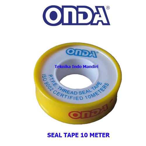Seal Tape 10 M / Isolasi Drat Keran dan Pipa / Siltip