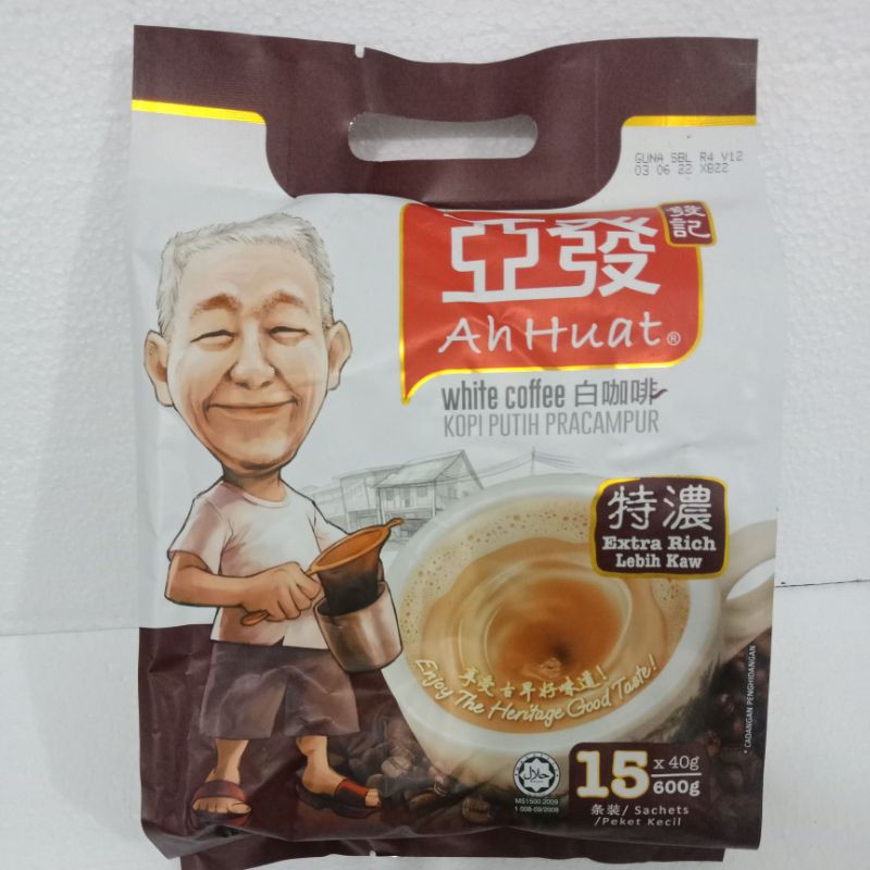 

KOPI AHUAT 15x40g 1bungkus 15 sachets