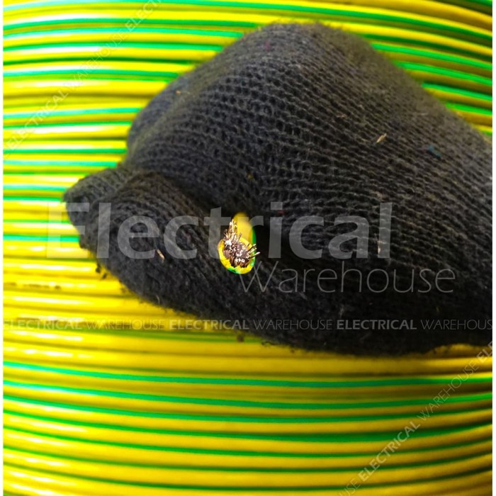 spesial Kabel NYAF Tunggal Serabut 1x10mm (1 x 10 mm 10mm) SUTRADO ORIGINAL - Kuning Limited