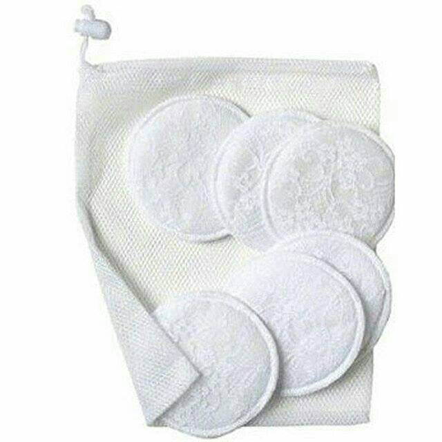 AVENT / LOVE MOM washable BREAST PADS isi 6 pcs bisa dicuci + free Laundry Bag untuk Breastpad SNI