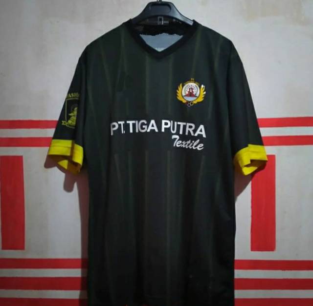 Jersey PSGJ Gunung Jati Cirebon Away 2018 Liga 3 Jabar Hitam Printing Terbaru
