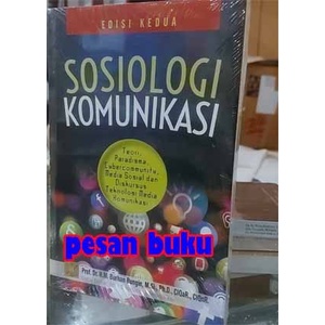 

MUST HAVE!! BUKU SOSIOLOGI KOMUNIKASI EDISI KEDUA - BURHAN BUNGIN TERMURAH
